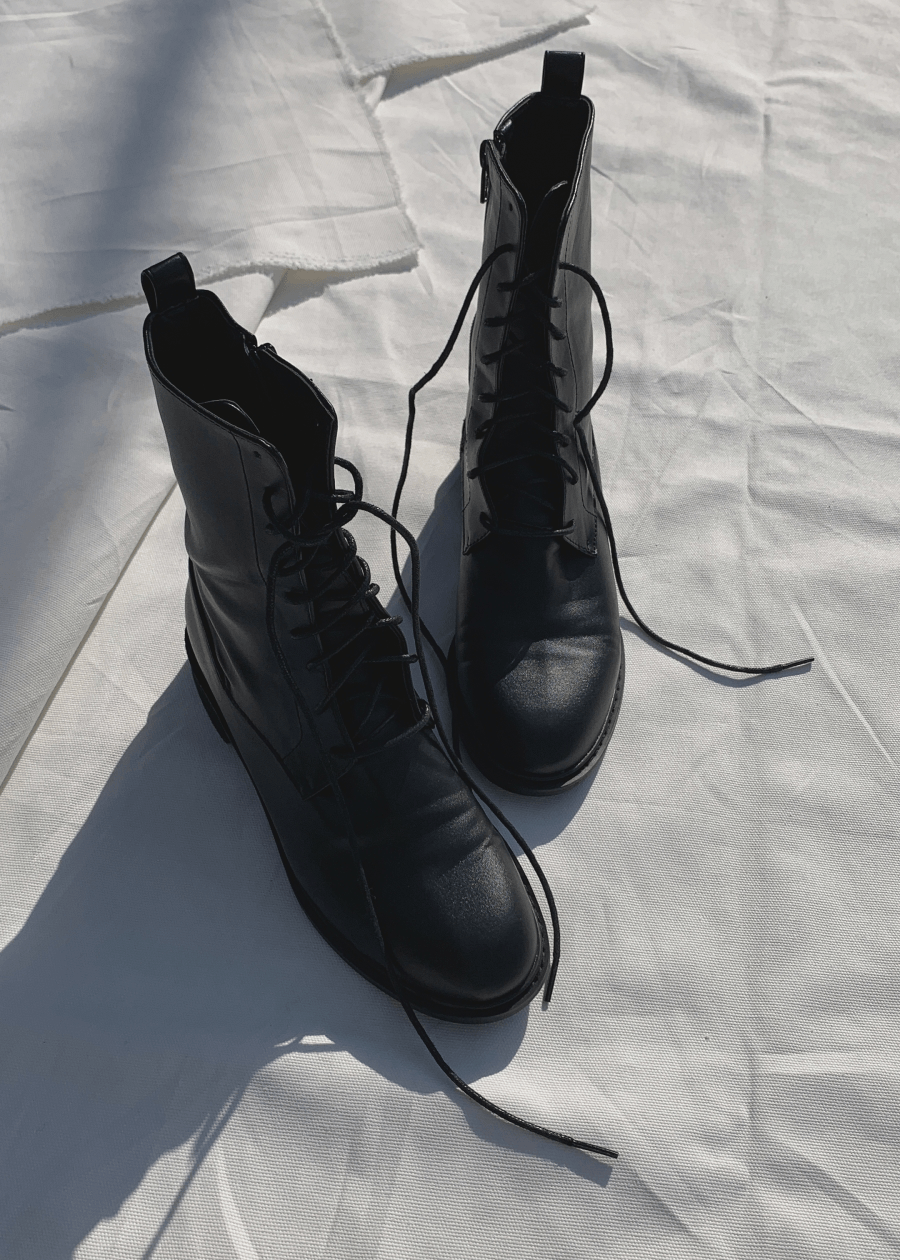 캠든타운 레이스업 워커 boots